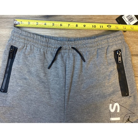 Nike Air Jordan PSG Paris Saint Germain Sweats Joggers 95B469-GEH Gray BOYS XL - Picture 16 of 16